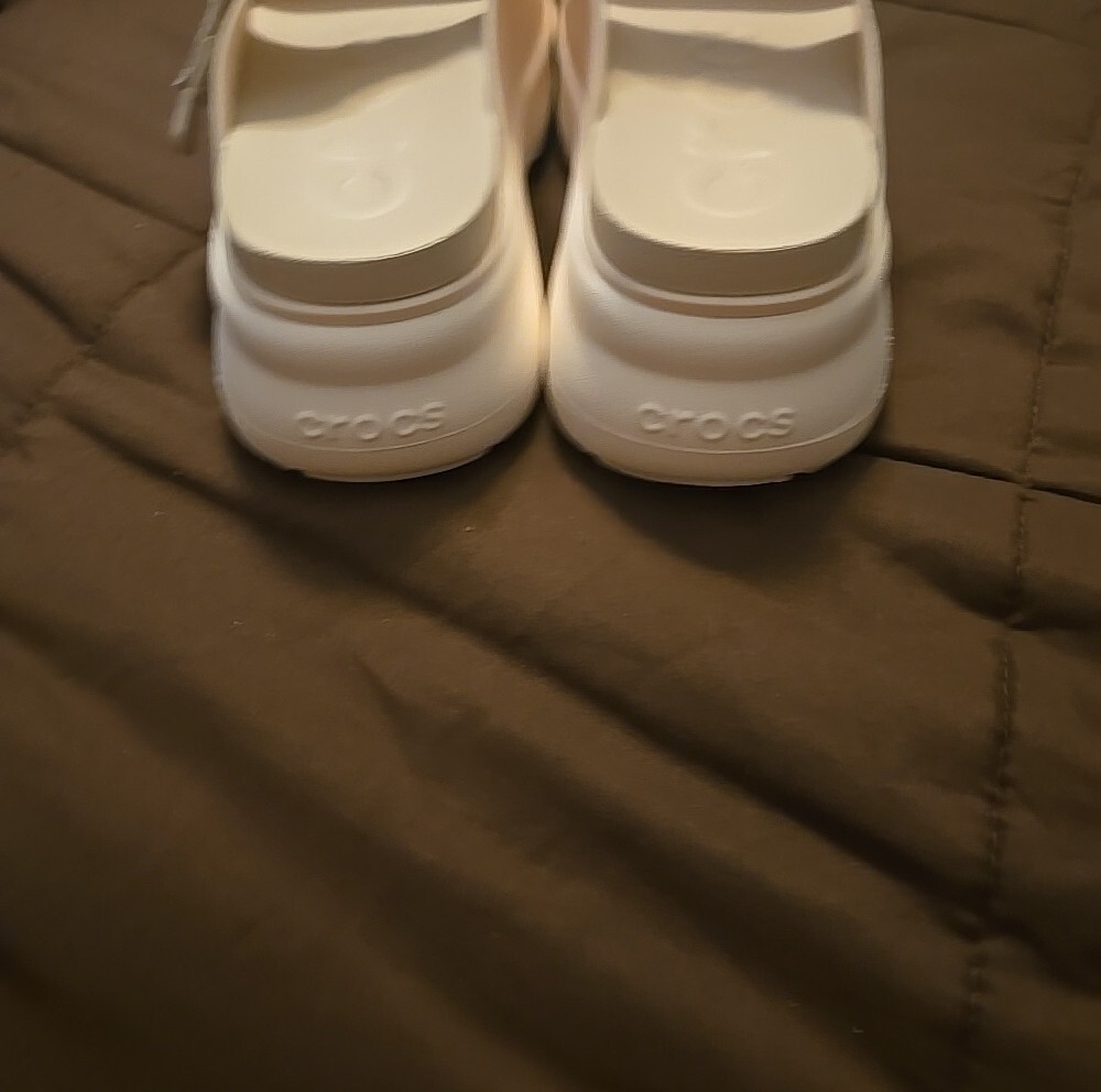 CROCS Soho Two Strap Sandals with Shimmer Strap - Picture 4 of 8